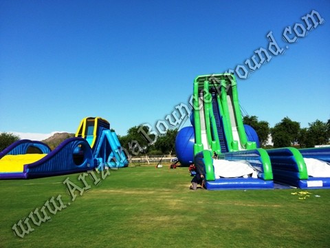 Drop Kick Water Slide Rental